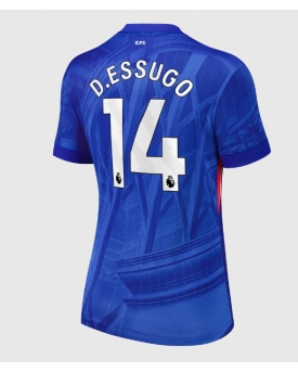 Billige Fotballdrakt Chelsea Dario Essugo #14 Replika Hjemmedrakt Dame 2025-26 Kortermet Billige Fotballdrakt Chelsea Dario Essugo #14 Replika Hjemmedrakt Dame 2025-26 Kortermet